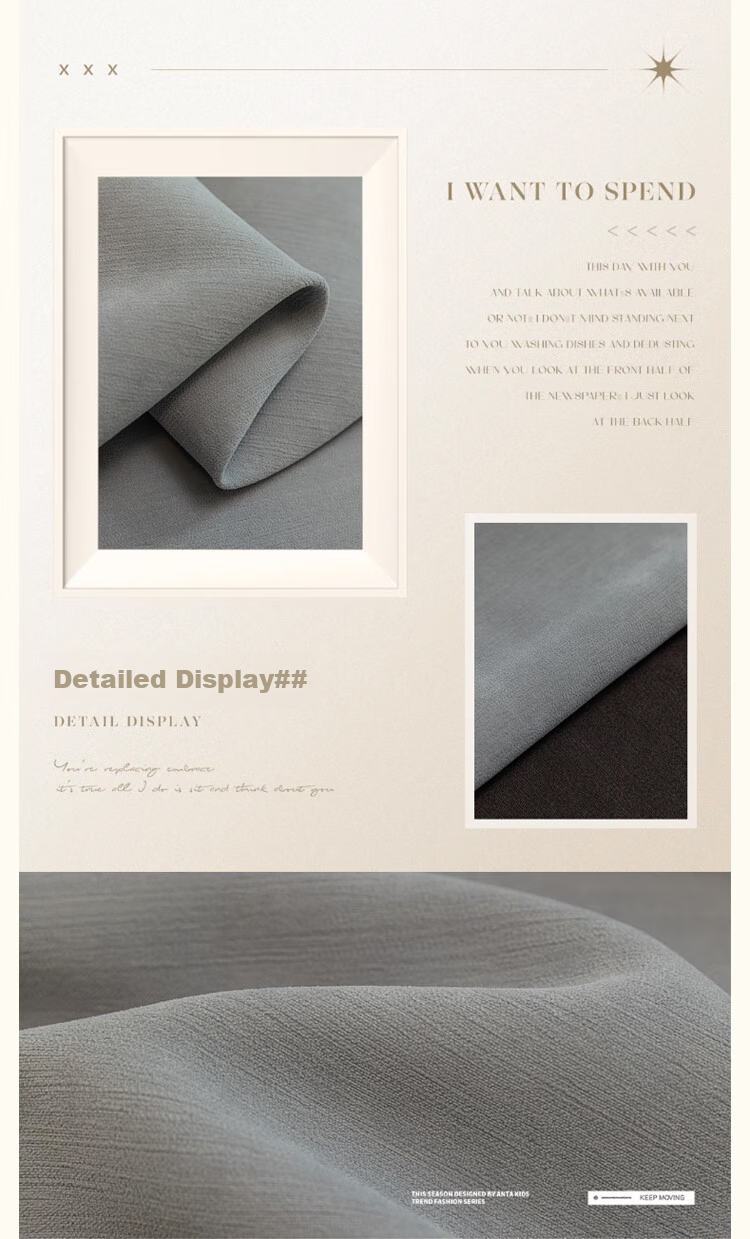 Mihua High-Blackout Curtains Set for Living Room And Bedroom, Thickened Sun Protection, Hook-Back Velvet Fabric, Cream Velvet, 1.5*2.0 Meters 27