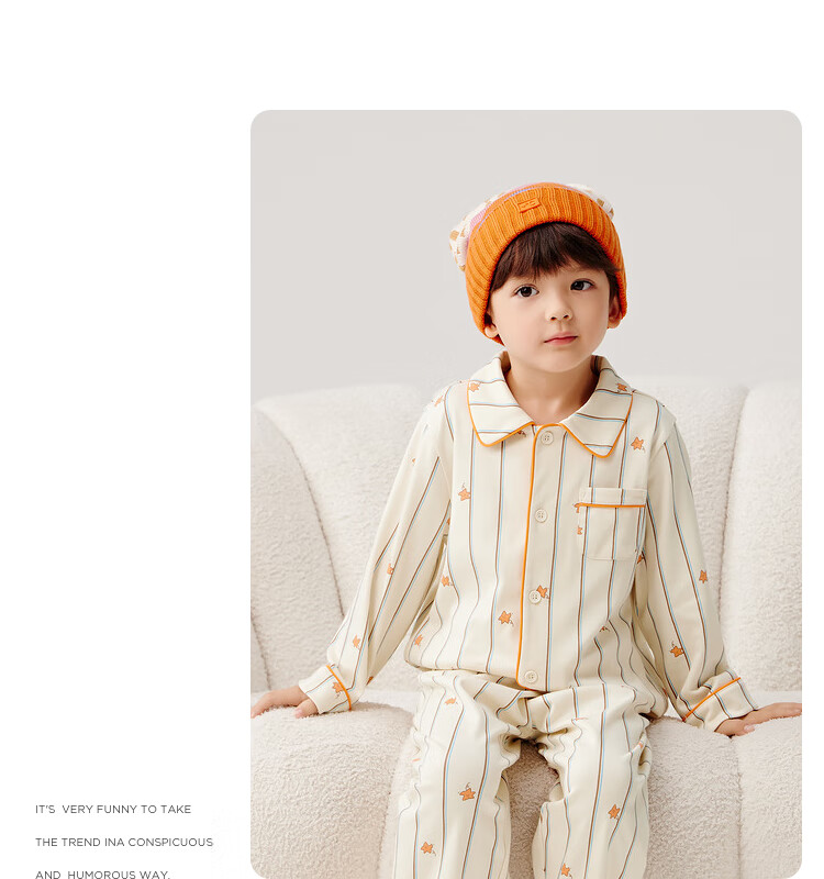 BALABALA Children's Pajama Set, Boys And Girls Spring Home Wear [Ninigogo IP] 208925171201 17