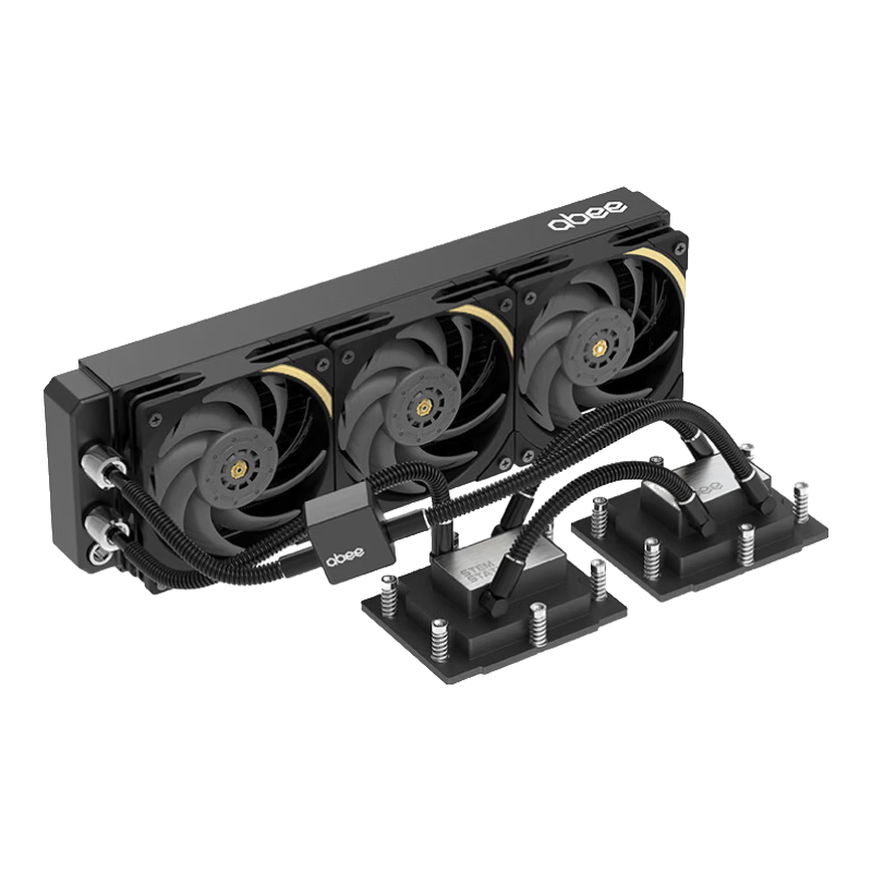 Abee STEM360-6096II Dual-Channel Dedicated Water Cooling Radiator AMD EPYC 9004 & 9005 SP5 500W 9965 9755 CPU Full Surface Coverage