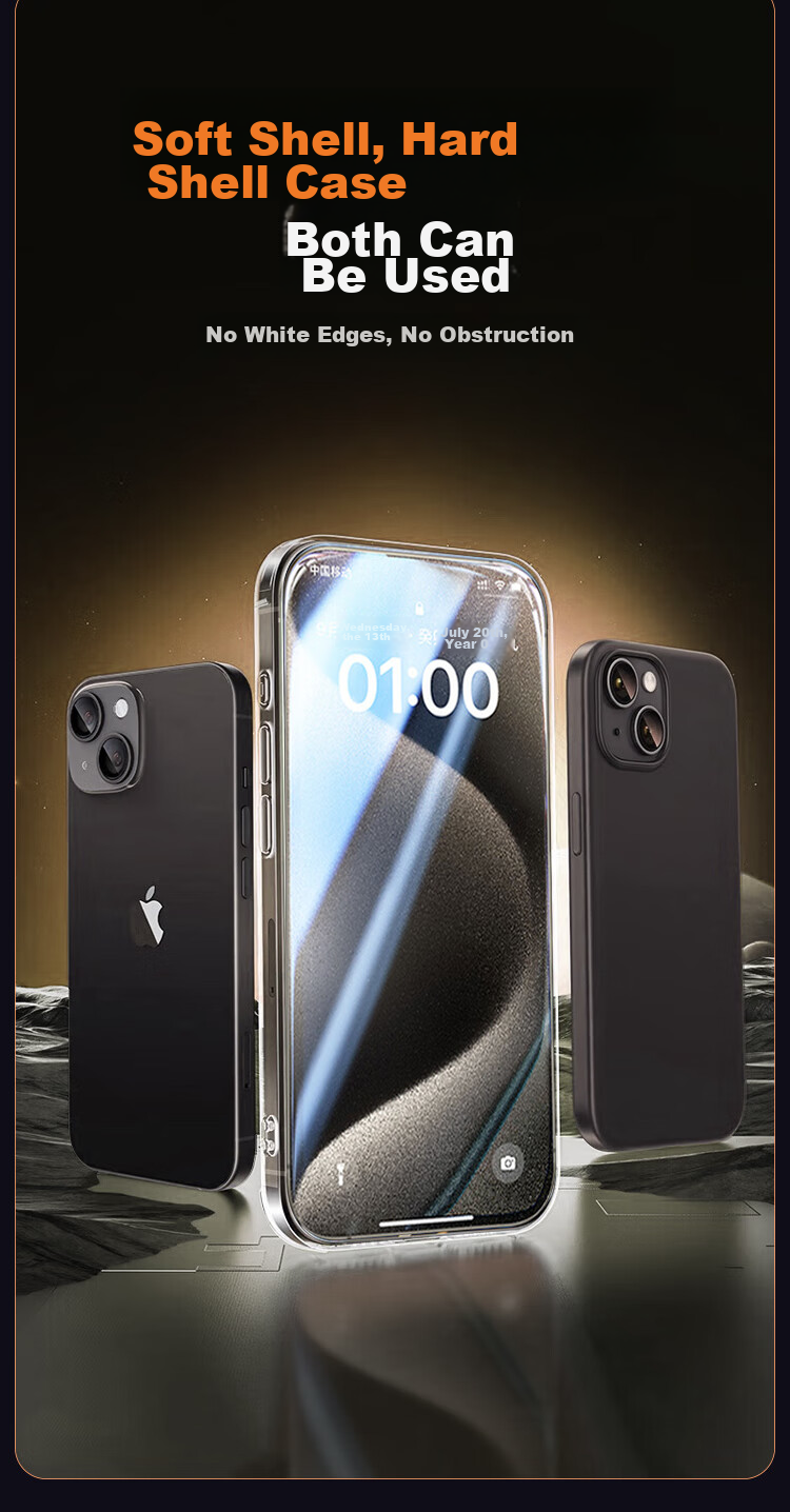 KOOLIFE [Anti-Shatter Edge] Suitable for Apple 15 Tempered Glass Screen Protector Privacy Film, IPhone 15 Phone Film Anti-Peeping Privacy Protection Sticker Full Screen Glass Coverage Ultra-Thin Shatterproof Fingerprint Resistant 12