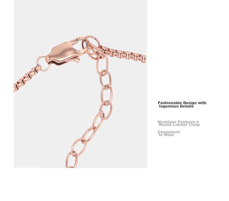 EMPORIO ARMANI Heart Bear Pendant Necklace, Collarbone Chain, Birthday Gift for Girlfriend, EG3620040 4