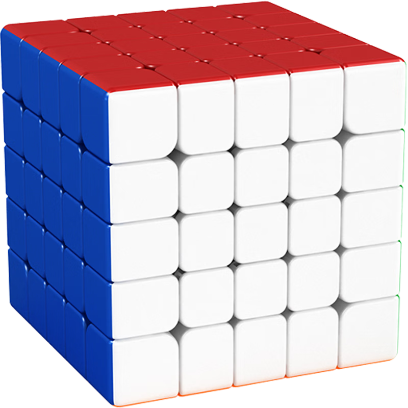 Moyuwenhua Five-Level Magnetic Speed Cube, Smooth Rotation, Competition-Specific, Educational Toy for Early Learning