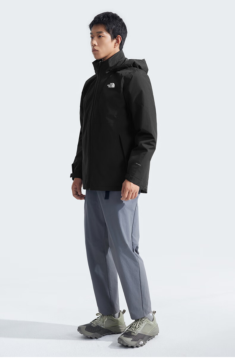 The North Face Men's 3-in-1 Waterproof Insulated Down Jacket 88RK Black/4H0 L 2