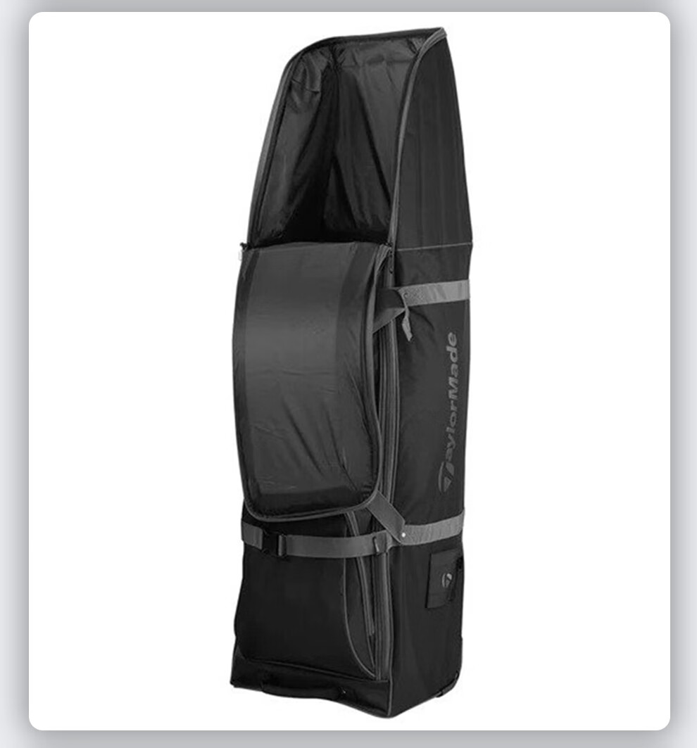 Taylormade Golf Travel Bag, New Model with Wheels, Large Capacity Travel Golf Bag N89462 Airplane Bag 3