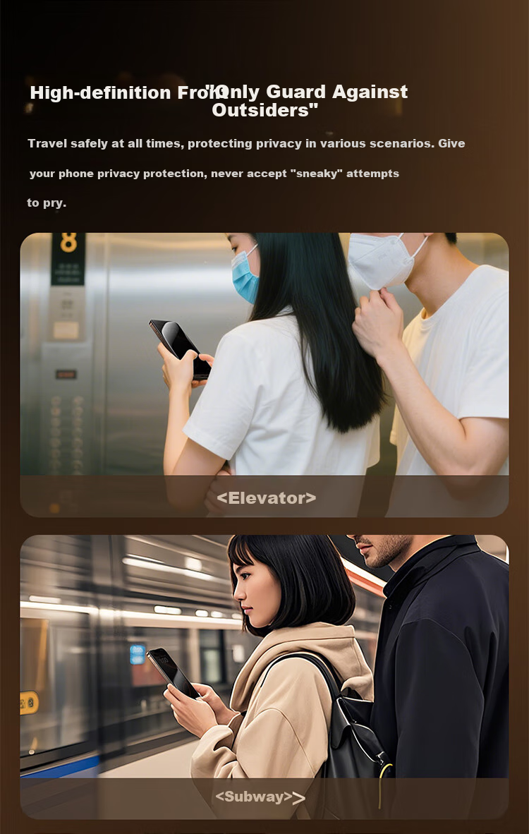 Baseus Ultra-Ceramic Crystal 28° Privacy Screen Protector for IPhone 17/16 Pro, Anti-Peeping Film, Apple 17/16 Pro Tempered Glass Film, Full Coverage Anti-Fingerprint Protective Film for IPhone 17/16 Pro 6