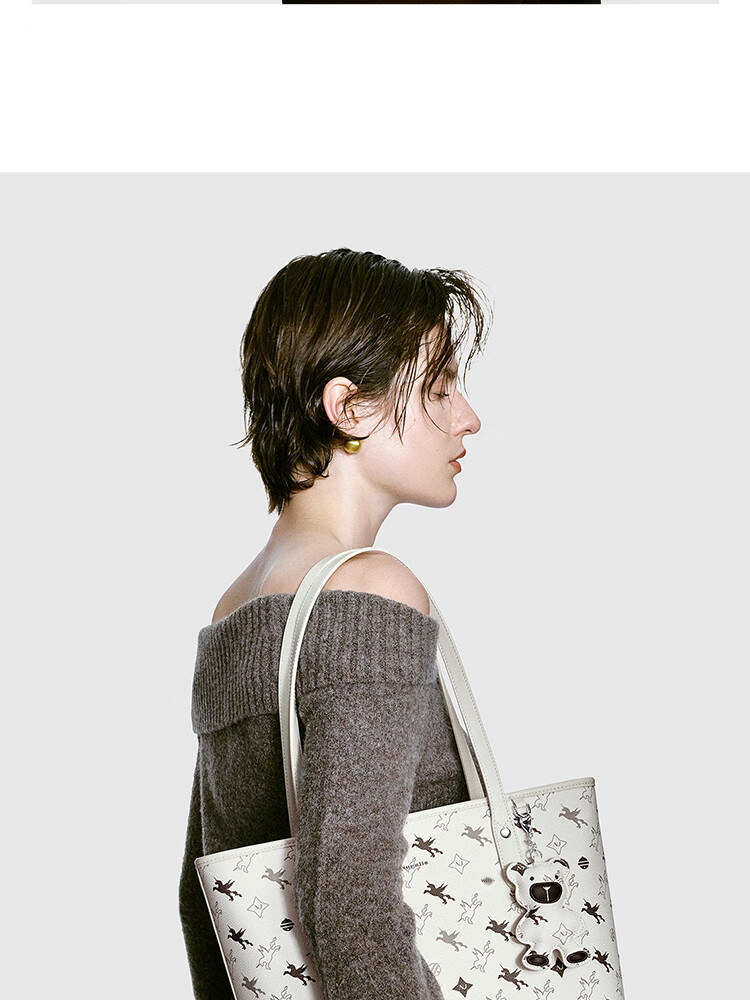 NUCELLE Angelababy Style Pegasus Tote Bag, 2026 Shoulder And Handheld Large Capacity Commuter Bag, Women's Birthday Gift 24