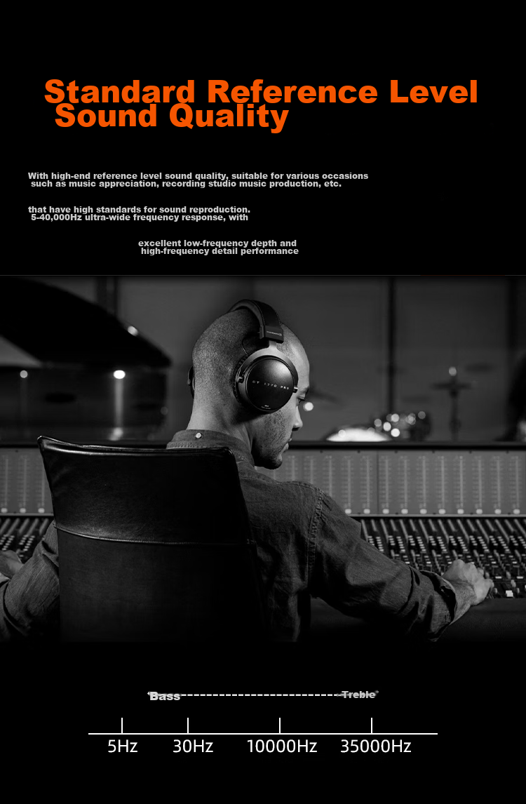 Beyerdynamic DT1770 PRO MKII Over-Ear Closed-Back Professional Headphones 30 Ohms [Gift Recommendation] [618] 3
