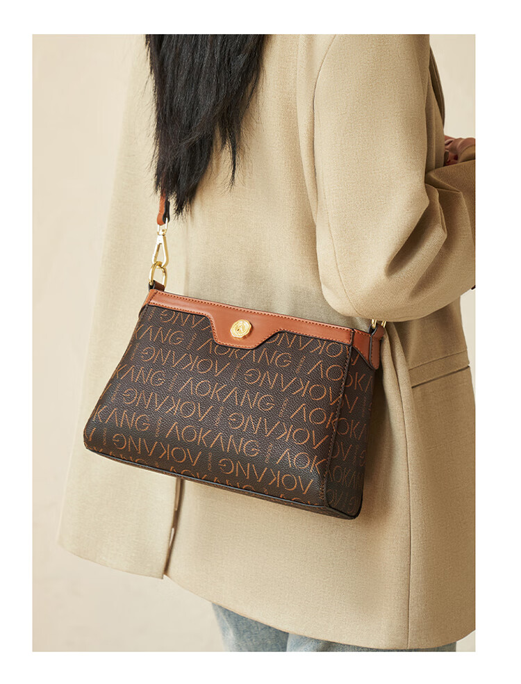 Aokang Women's Handbag, 2026 New Trendy Small Square Bag, Light Luxury Crossbody Shoulder Bag, Birthday Mother's Day Gift for Mom Or Wife 16