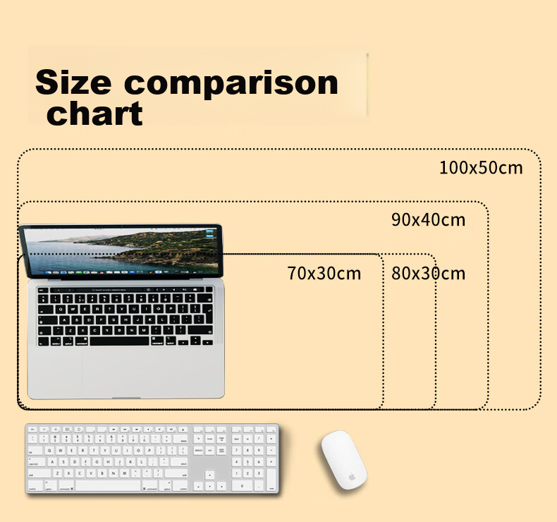 Juyingfeng Mouse Pad, Gaming And Office Keyboard Pad, Portable Desk Mat, Medium-Sized Computer Desk Mat, Student Dormitory Precision Lock Edge Desk Mat, 80*30cm, TU-Pink Gold 2