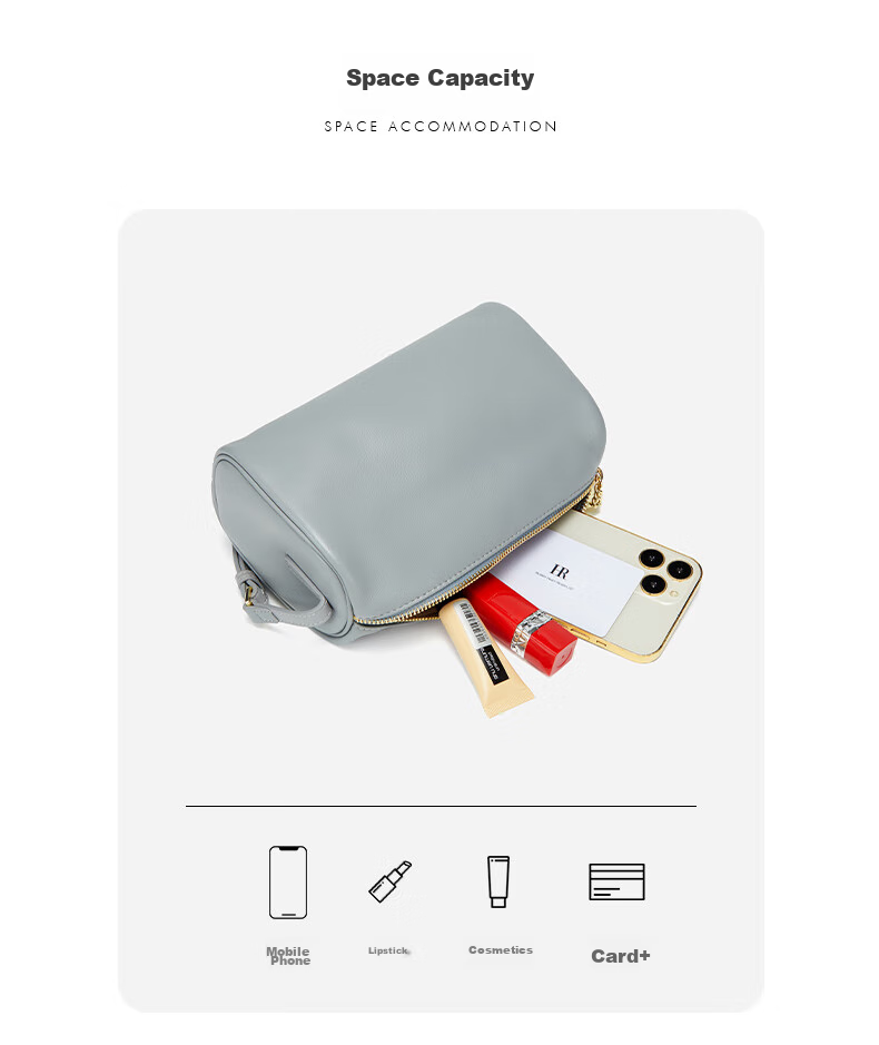 HR Handbag, Women's Shoulder Crossbody Bag, High-End Lambskin Pillow Bag, Birthday Gift for Girlfriend 14