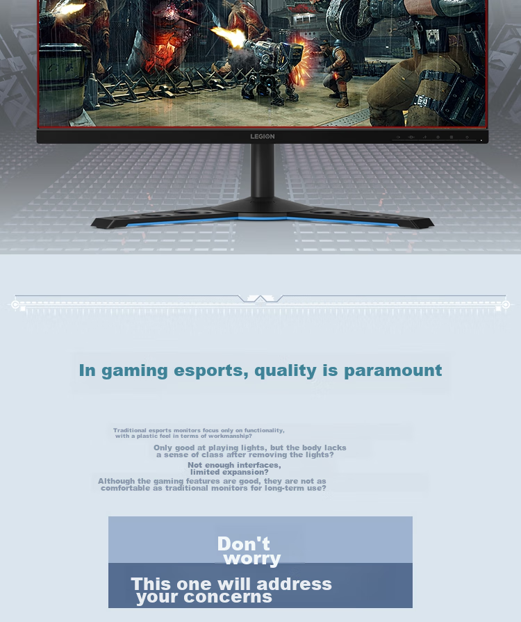 Lenovo Savior 27-Inch Curved Screen, Native 180Hz, Eye-Protecting High Color Gamut, Height Adjustable And Rotatable, 1500R Golden Curved Y7000P Gaming Monitor, R27qc-30 14