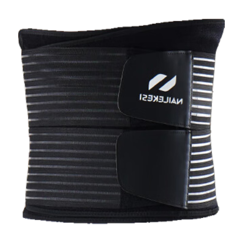 NAILEKESI N Sweat-Inducing Fat-Burning Waist Support Belt for Fitness, Weight Loss, Waist Slimming, Abdominal Compression, Deadlifts, Squats, Running, And Sweating Support M Size