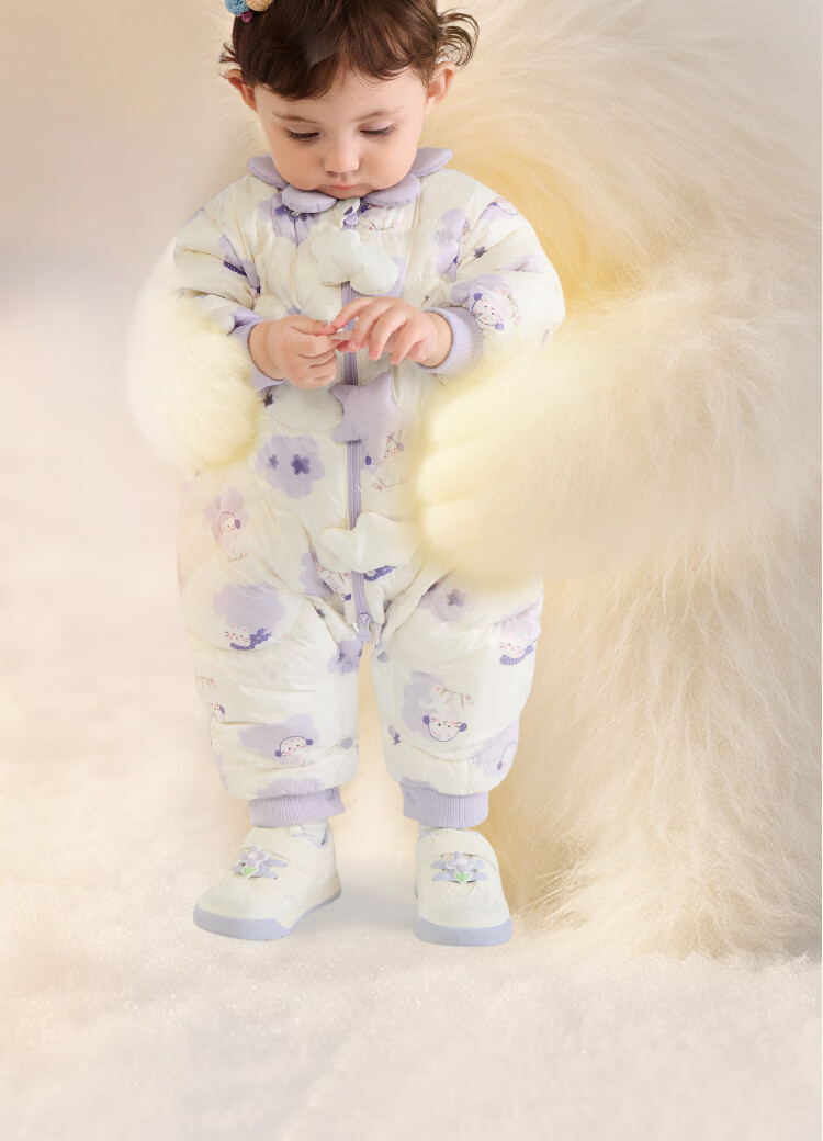 BALABALA Baby Toddler Down Jacket One-Piece Winter Outfit Baby Clothes Outdoor [Mall Same Style] 200425120201 1