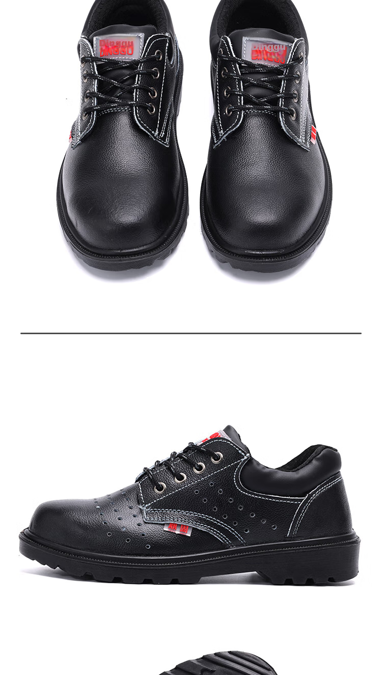 Dinggu Safety Shoes for Men, Anti-Smashing And Puncture-Resistant, Steel Toe Cap, Steel Midsole, Solid Sole, Safety Shoes 1123hei42 13