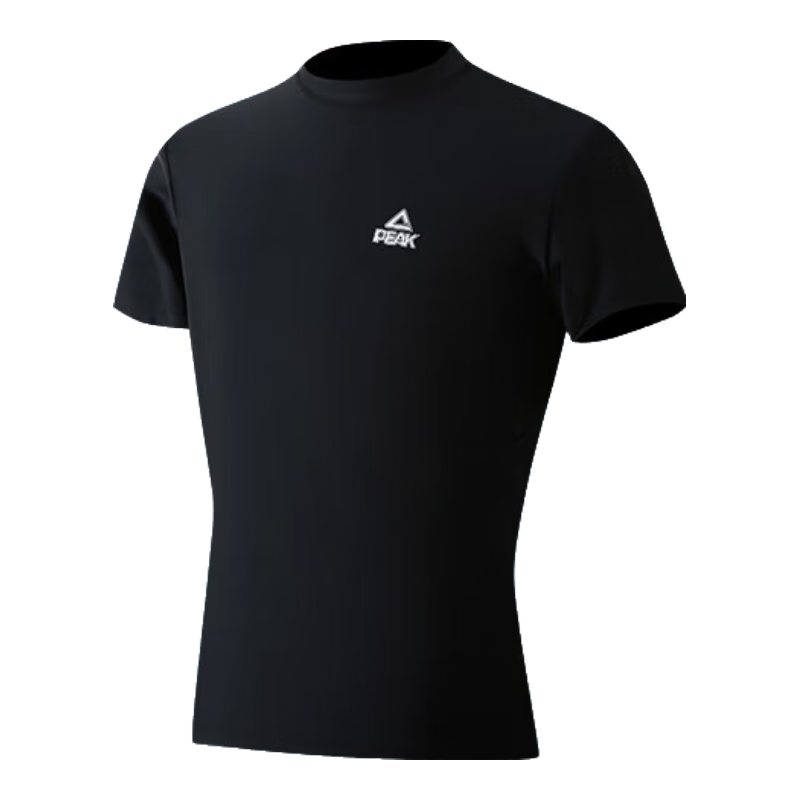 Peak Men's Professional Quick-Drying Breathable Short-Sleeve Swim Shirt Plus Size Loose Fit Swimwear M
