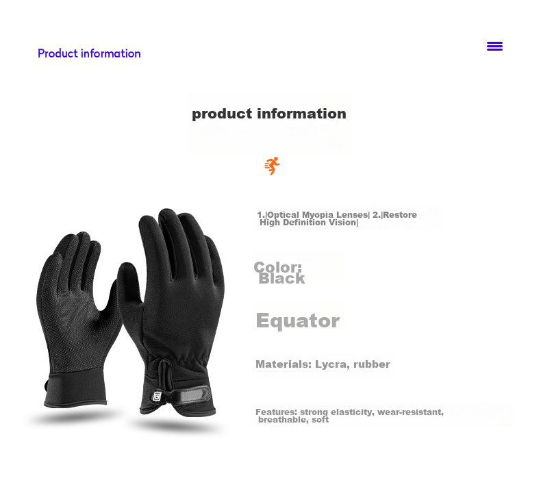 Move Iron Cycling Gloves, Long Finger Gloves for Men And Women, Spring And Autumn Road Mountain Bike Gloves, Full Finger Summer Anti-Slip Equipment 2