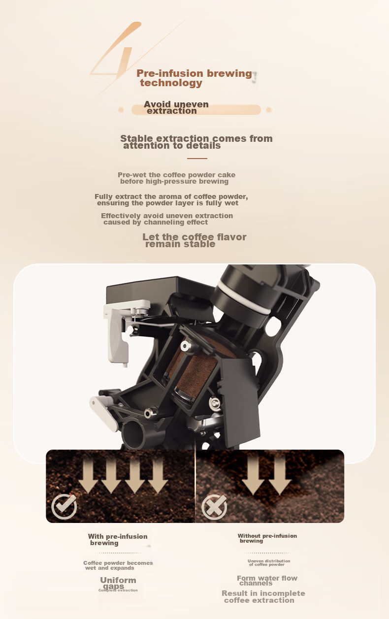 PHILIPS [Newly Upgraded Version of EP1221] Fully Automatic Italian And American Coffee Machine for Home Use, All-In Grinding, Newly Upgraded Intelligent Extraction, DIY Milk Frother, EP0820 12