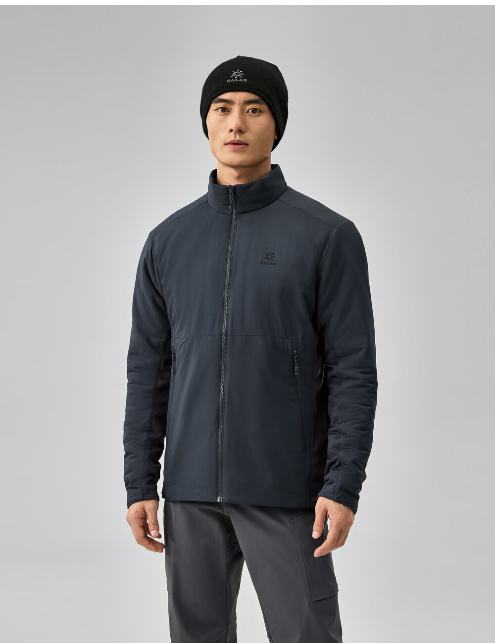 KAILAS KAILAS Men's AC40 Stand Collar Cotton Jacket PRIMALOFT Warm Outdoor Mountaineering Hiking P Cotton Windproof Jacket 5