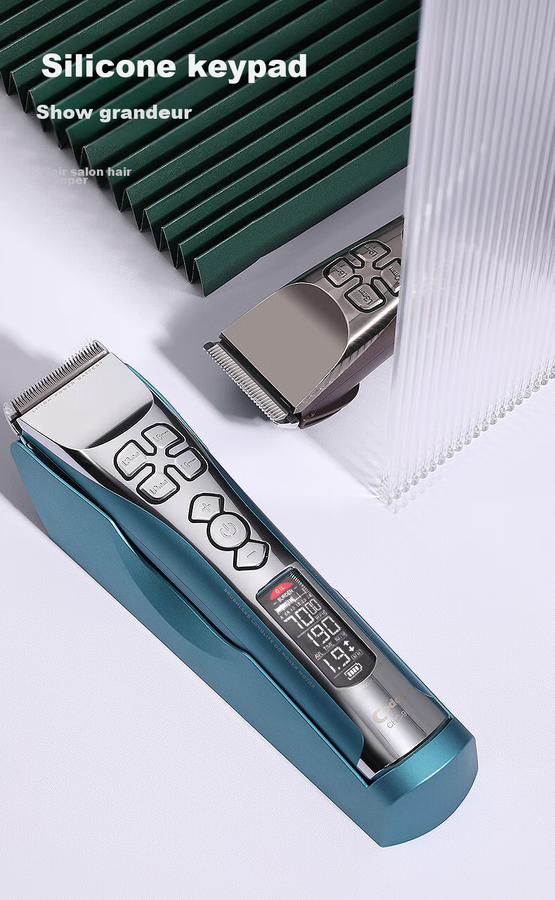 Codos 982 Sky Blue Brushless Electric Hair Clipper, Rechargeable Electric Shaver, Professional Hair Salon Tool, Graduation Gift 2
