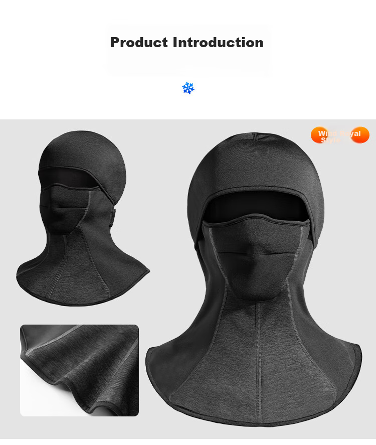 Move Iron Autumn And Winter Fleece Warm Head Cover for Electric Scooters, Motorcycles, Bicycles, Outdoor Cycling Windproof And Warm Riding Cap 7