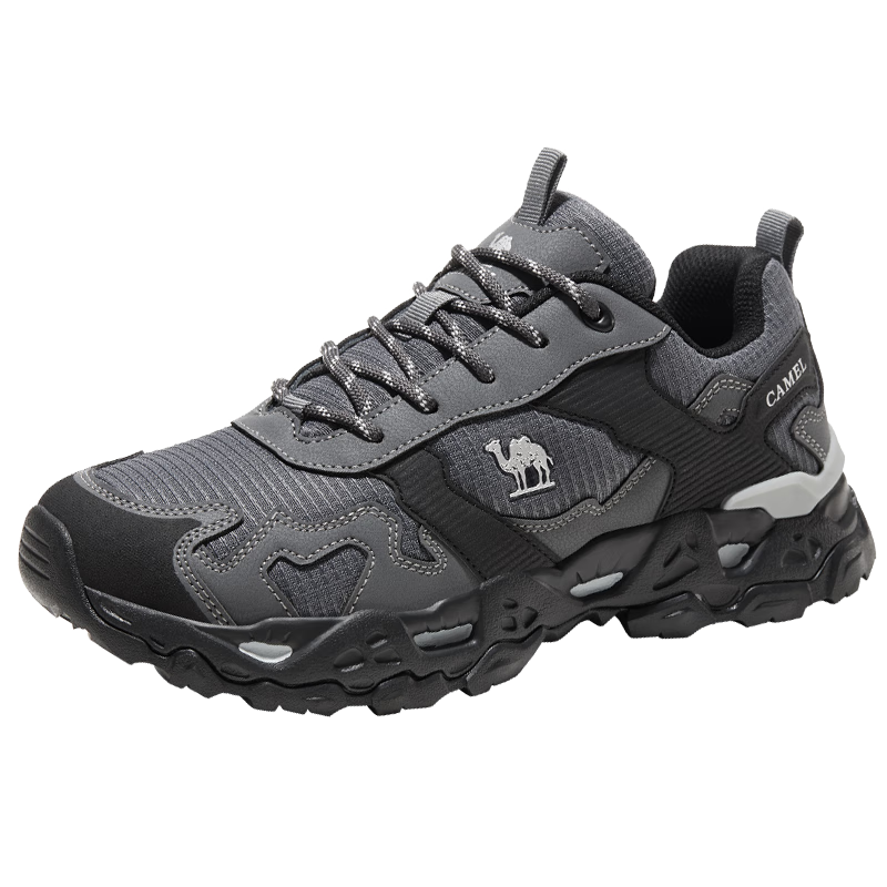 CAMEL Outdoor Hiking Shoes, Comfortable, Durable, Non-Slip, Water-Resistant, Couple Style, Mountaineering Shoes, F13A693016