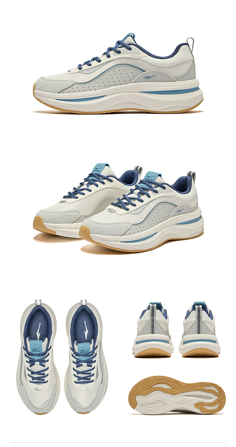 ERKE Casual Shoes 26 New Men's Comfortable Shock-Absorbing Versatile Sports Dad Shoes | Fengxuan 2 17