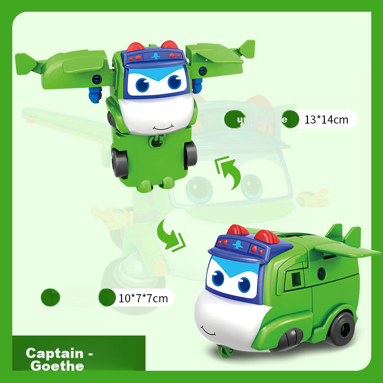 BIG TAYLOR Large Transforming School Bus Gode Children's Toy Robot, Six-In Combination Machine, Birthday Gift for Boys And Girls 13