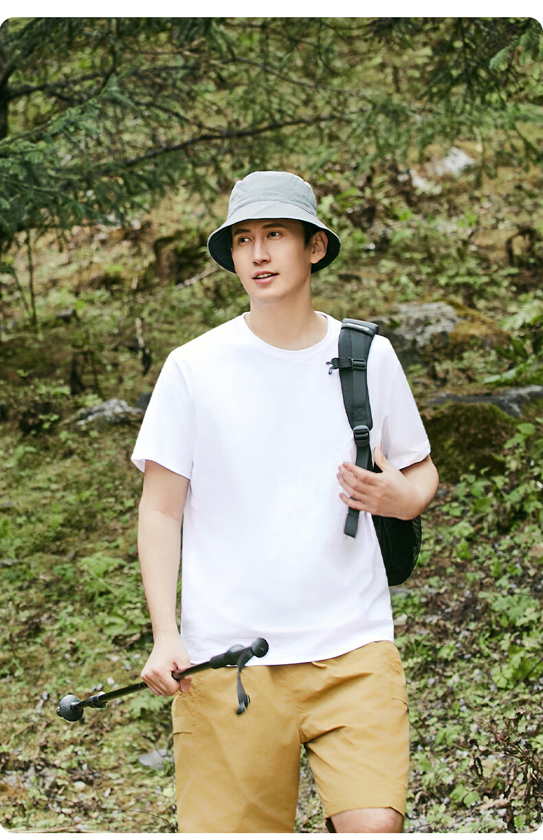 TECTOP Outdoor Short-Sleeve Lightweight Breathable Crew Neck T-Shirt, Top 2422111TX Bicheng M 12