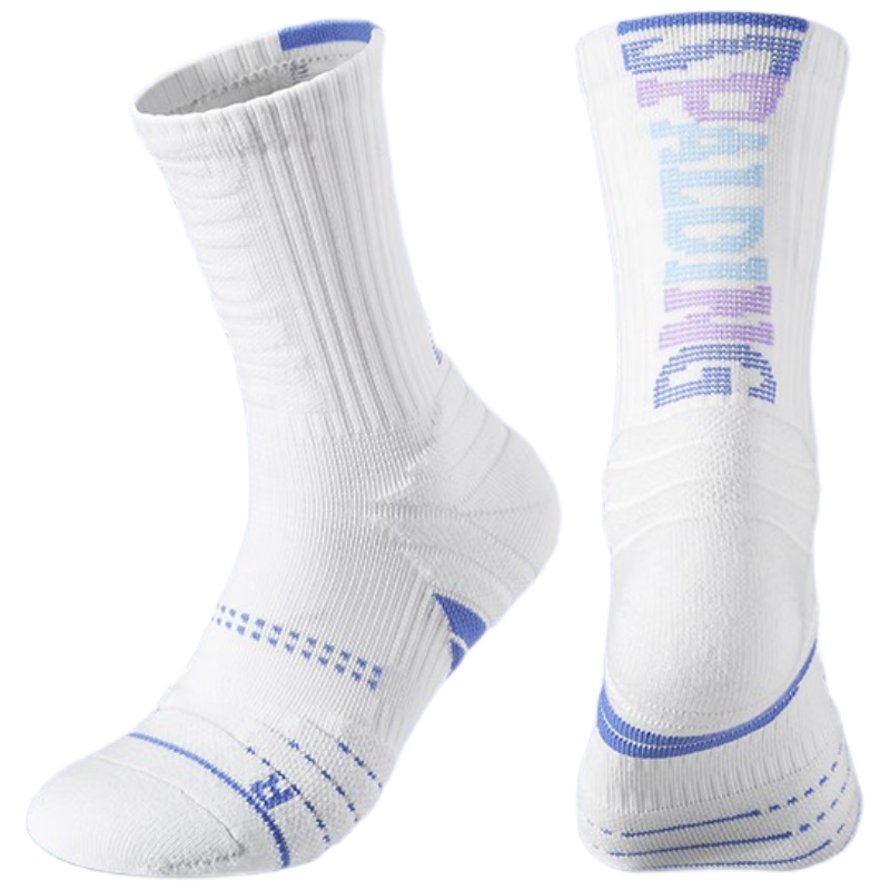 SPALDING Basketball Socks Beam Pro 2.0 Youth Men's Long Tube Towel Bottom Thickened Non-Slip Antibacterial Elite Sports Socks Women