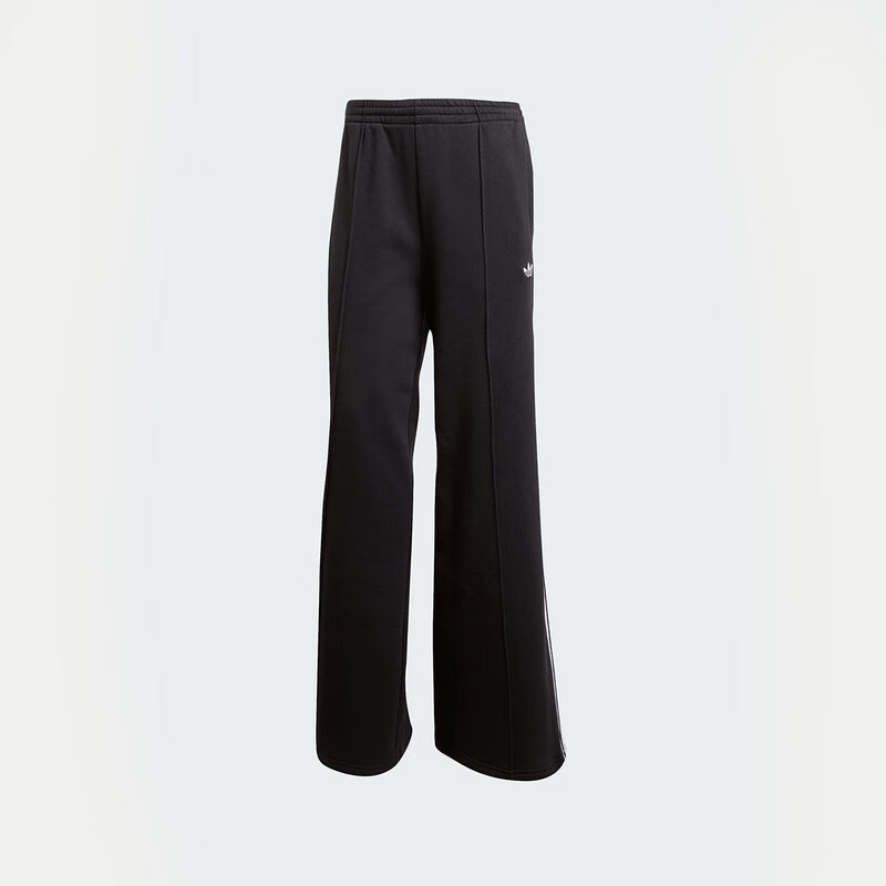 Adidas Trefoil Series, Women's 3S WIDE SWEATPT Knit Pants JV7473, Black, L 6