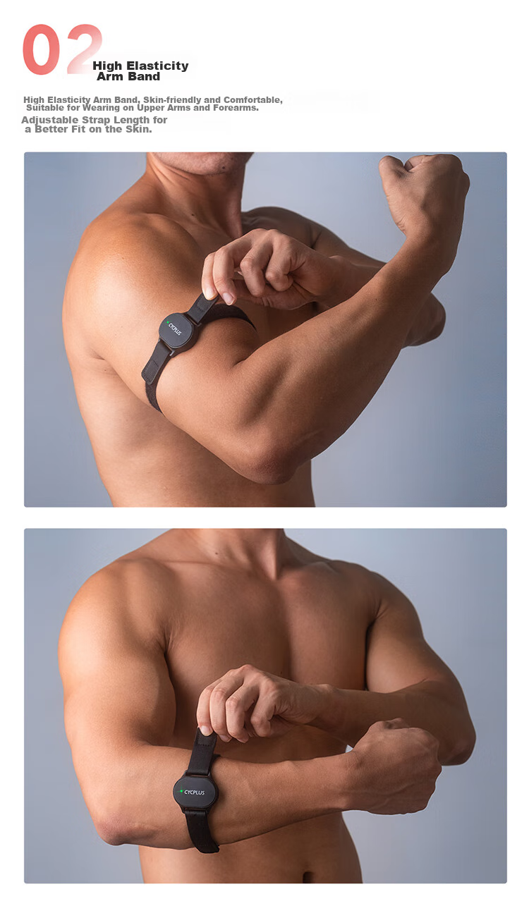 CYCPLUS Fitness H1 Heart Rate Armband for Sports, Optical Heart Rate Monitoring Armband for Running And Fitness, Smart Wearable 13