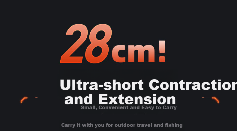Weilianmeng 1.53m Jihu PRO Telescopic Lure Rod, Right-Hand Baitcasting Reel Set, Micro Lure Fishing Rod 6
