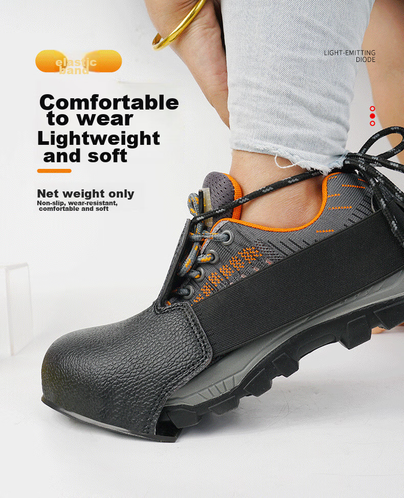 Zhugu Safety Shoe Covers, Anti-Smashing Shoe Covers for Work Boots, Visitor Inspection Anti-Smashing Shoe Covers [National Standard Black Standard Model] One Size Fits All 12