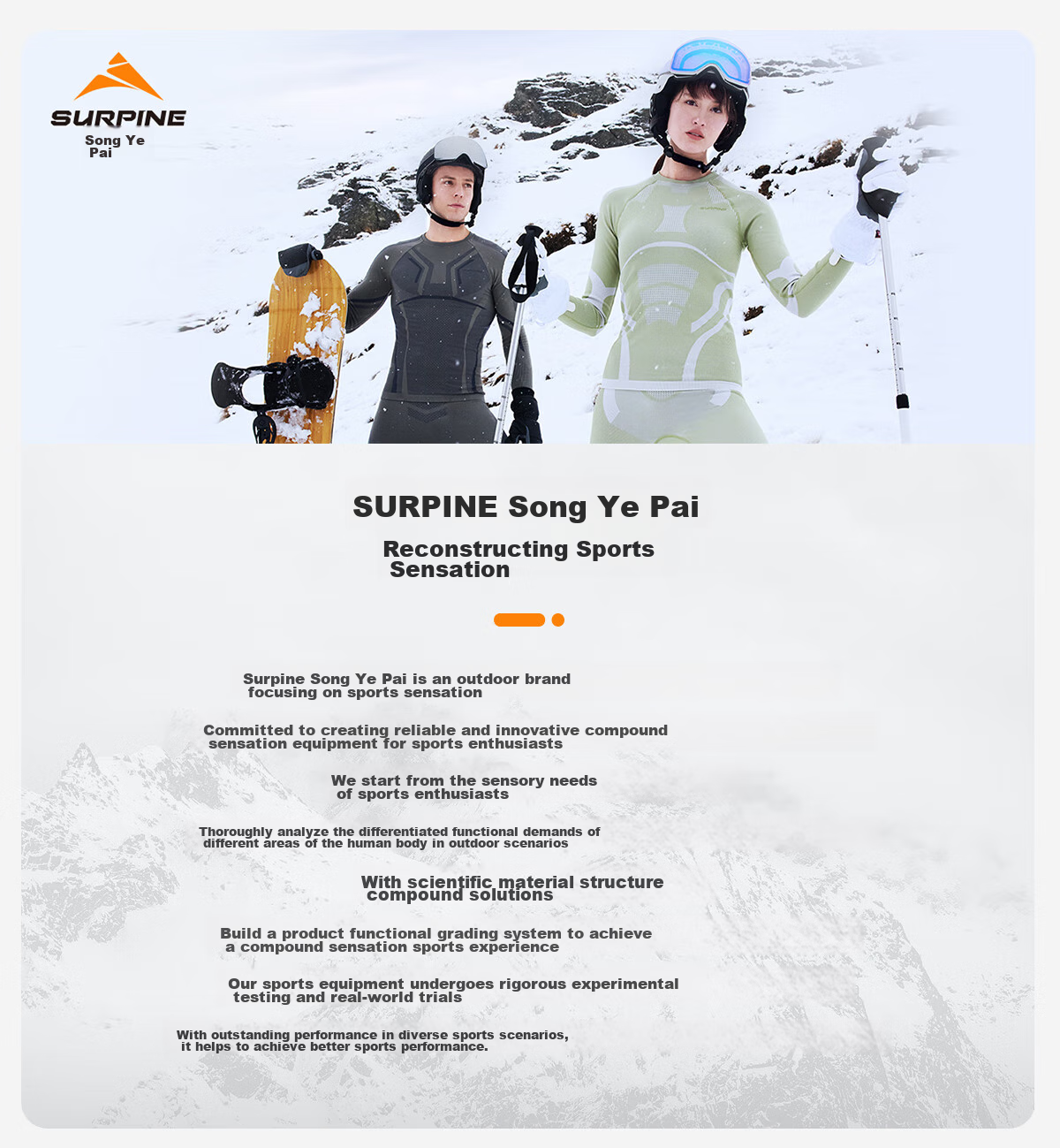 SURPINE Fearless Series Men's Quick-Dry Ski Base Layer, Moisture-Wicking, Breathable, Warm Compression Shirt Functional Underwear 18