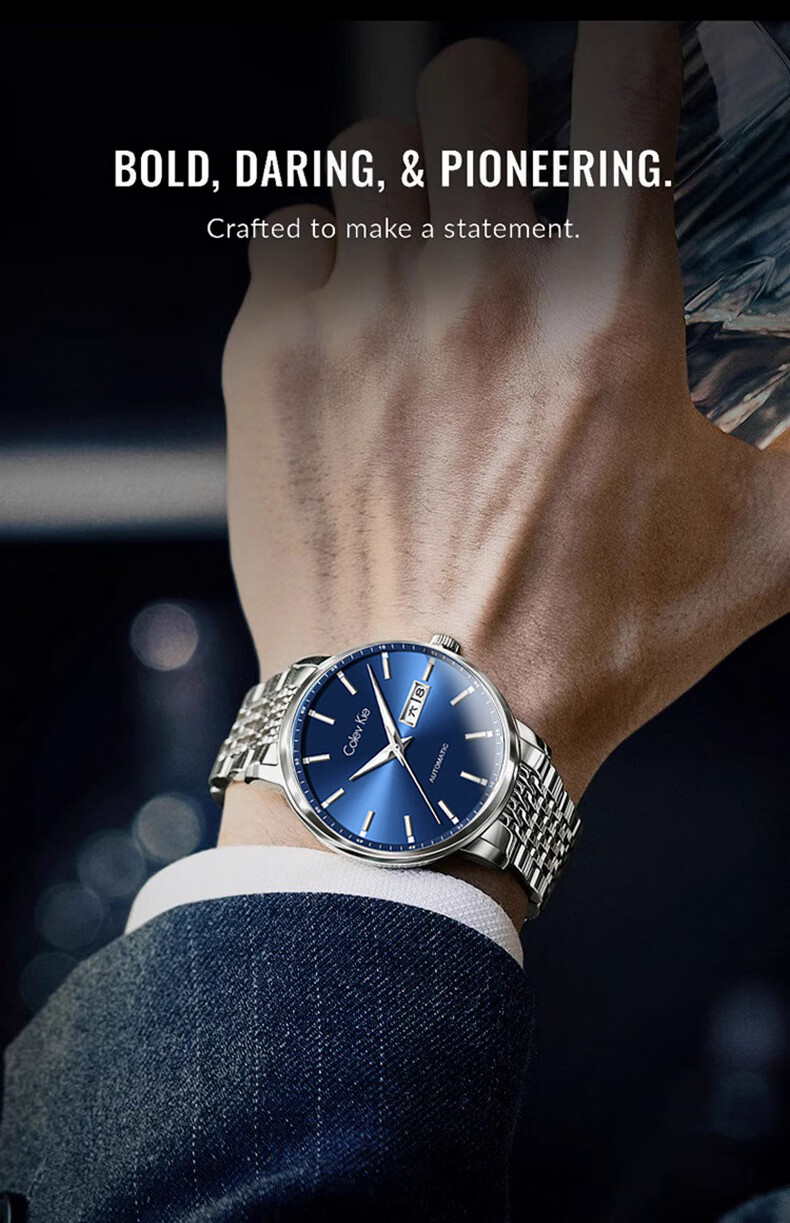 Colevkie Men's Watch, New 2026 Model, Brand Fully Automatic Mechanical Watch for Men, Waterproof, Top Ten Birthday Gift 11
