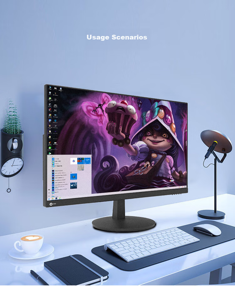 Lenovo Lecoo, 27-Inch IPS, 100Hz Refresh Rate, Full HD, 103% SRGB Wide Color Gamut, Narrow Bezel, Wide Viewing Angle, Computer Monitor for Office And Gaming, B2728-R 9