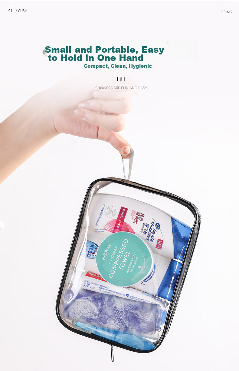Etravel Travel Toiletry Set [12 Pieces] Business Trip Toiletry Kit for Men And Women, Including Shampoo, Shower Gel, And Toiletry Cup 7