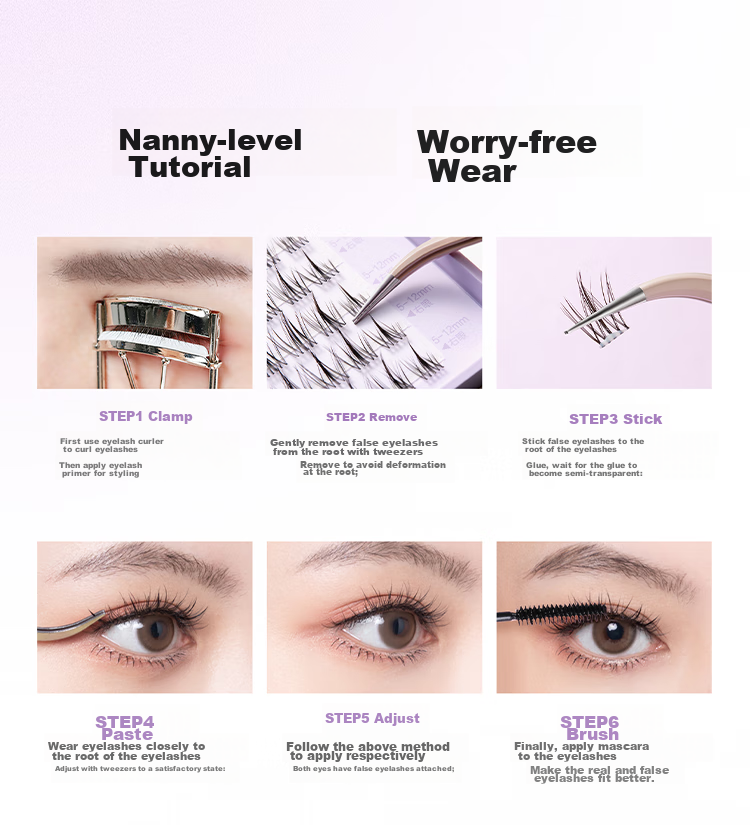 Everbab Sunflower Natural Lash Effect False Eyelashes, Elegant And Graceful Qixi Gift 21