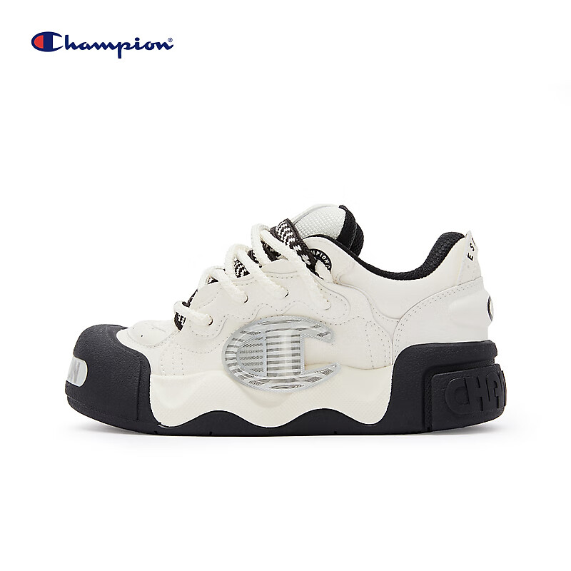 Champion American Champion Sneakers for Women And Men, Trendy Fashionable Thick-Soled Height-Increasing Casual Puffy Bread Shoes 24FWT03