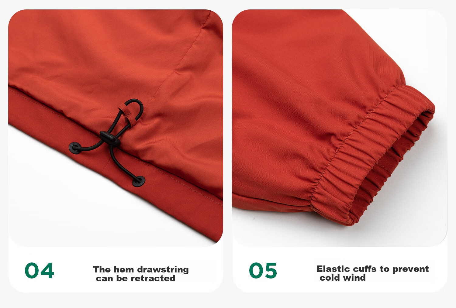 Zuo Xi Kids Children's Softshell Jacket 2025 New Autumn Boys Windproof Waterproof Coat Red 140 10