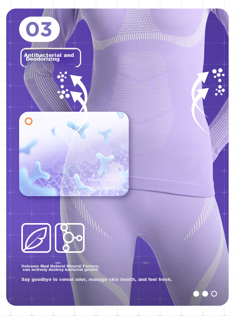 UTO Merino Wool Quick-Dry Top for Women, Outdoor Skiing Sports Daily Warm Underwear, Black-Gray Color, Size M 13