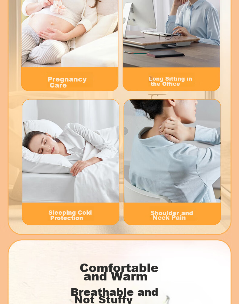 Bamaier Shoulder Protector, Warm Shoulder Periarthritis Medical Sleep Shawl, Arm Protection Sleeve for Postpartum Care, Unisex Vest, Hot Compress Therapy Device 3