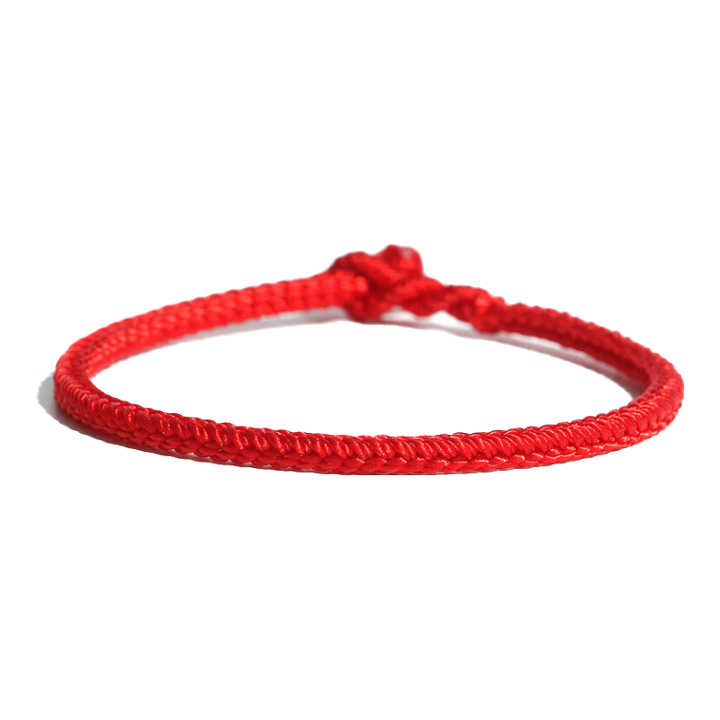 Jinshiling Zodiac Year Bracelet for Men And Women, Lucky Red String Bracelet with Eight-Section Knot, Couple's Birthday Gift Bracelet
