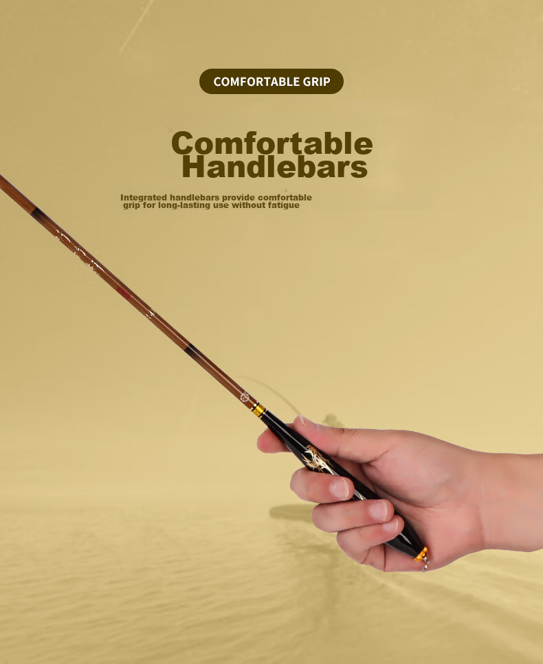Xionghuo Zhenzhuxuan Stream Fishing Rod, 2.4m Carbon Fiber, 28 Sections, Short Section Micro Rod, Children's Fishing Pole, Portable Small Hand Rod, Platform Fishing Rod 7