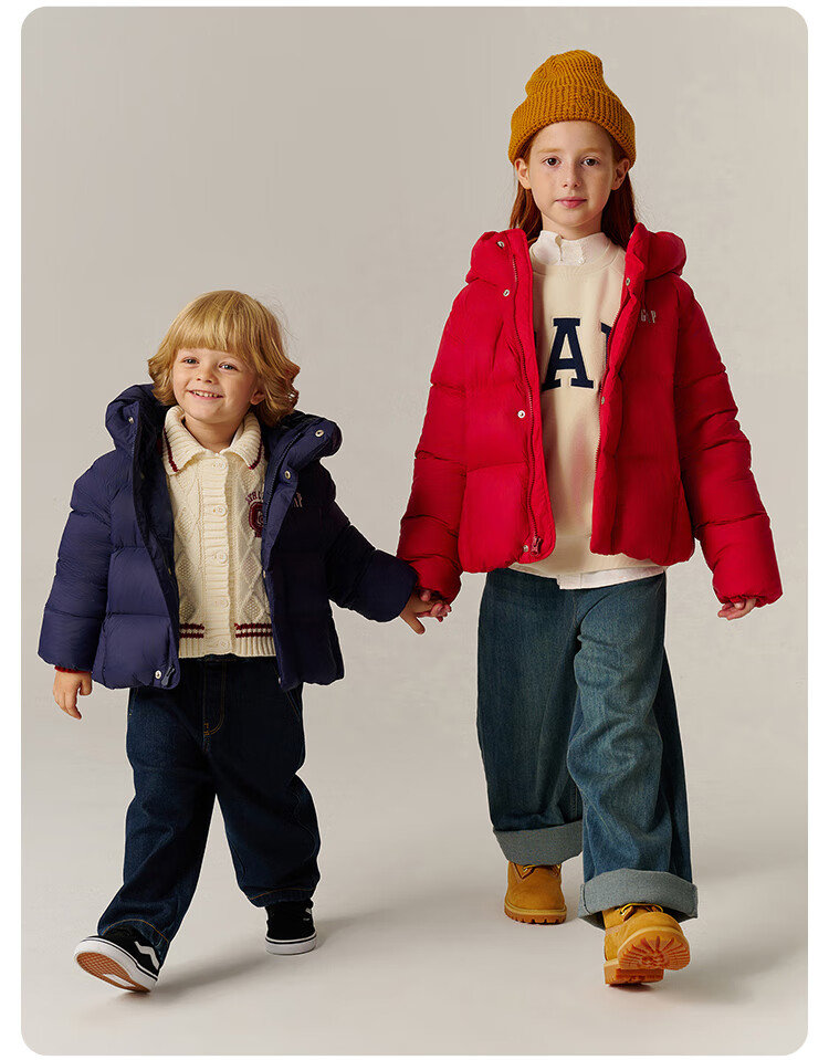 GAP Kids 2025 Autumn Infrared Heating Water-Repellent Down Jacket 844365 9