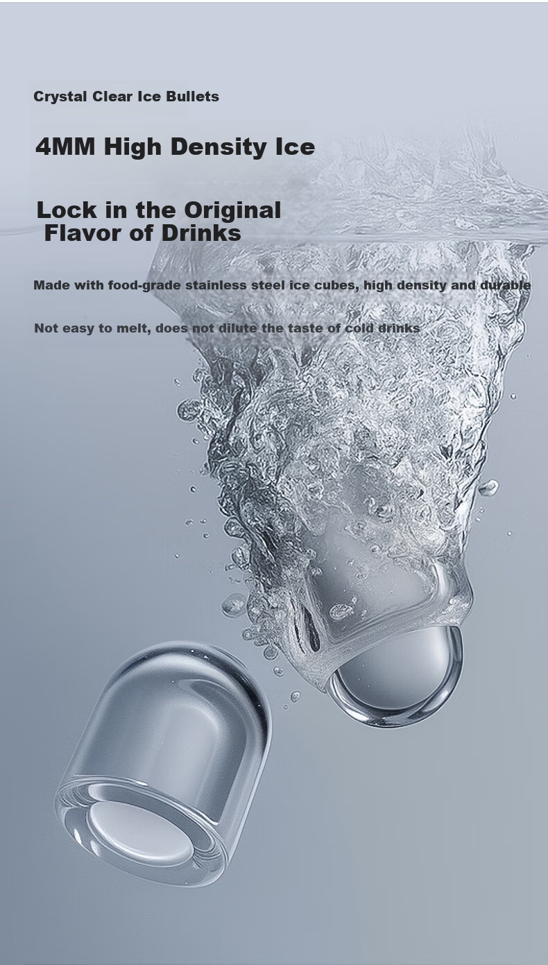 Zhuolang Ice Maker And Water Dispenser Combo, Coffee Machine with Ice Making Function, Countertop Instant Hot Water Dispenser for Home Use, Milk Frother, Direct Drinking Ice Maker, Cold And Hot All-In Ice Cube Machine, Americano Coffee Machine IH6 20