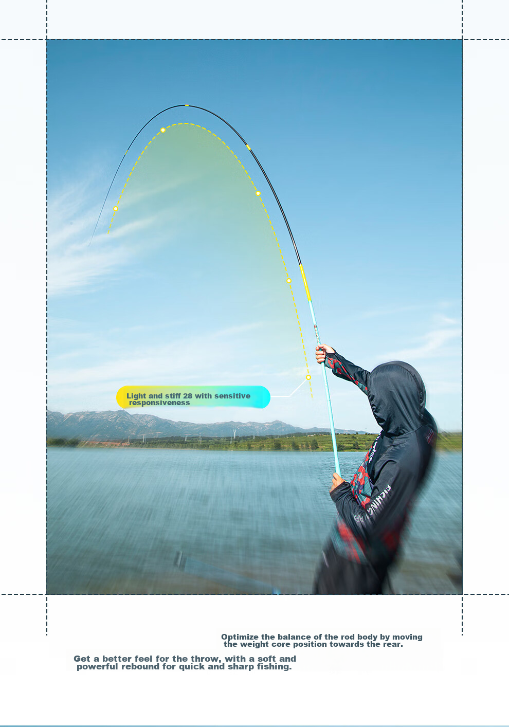 Jinglang Fishing Rod, 4.5 Meters, Yulong Crucian Carp, 28 Sections, Ultra-Light And Ultra-Hard Fishing Rod, Wild Fishing Rod, Platform Fishing Rod, Fishing Tackle 5