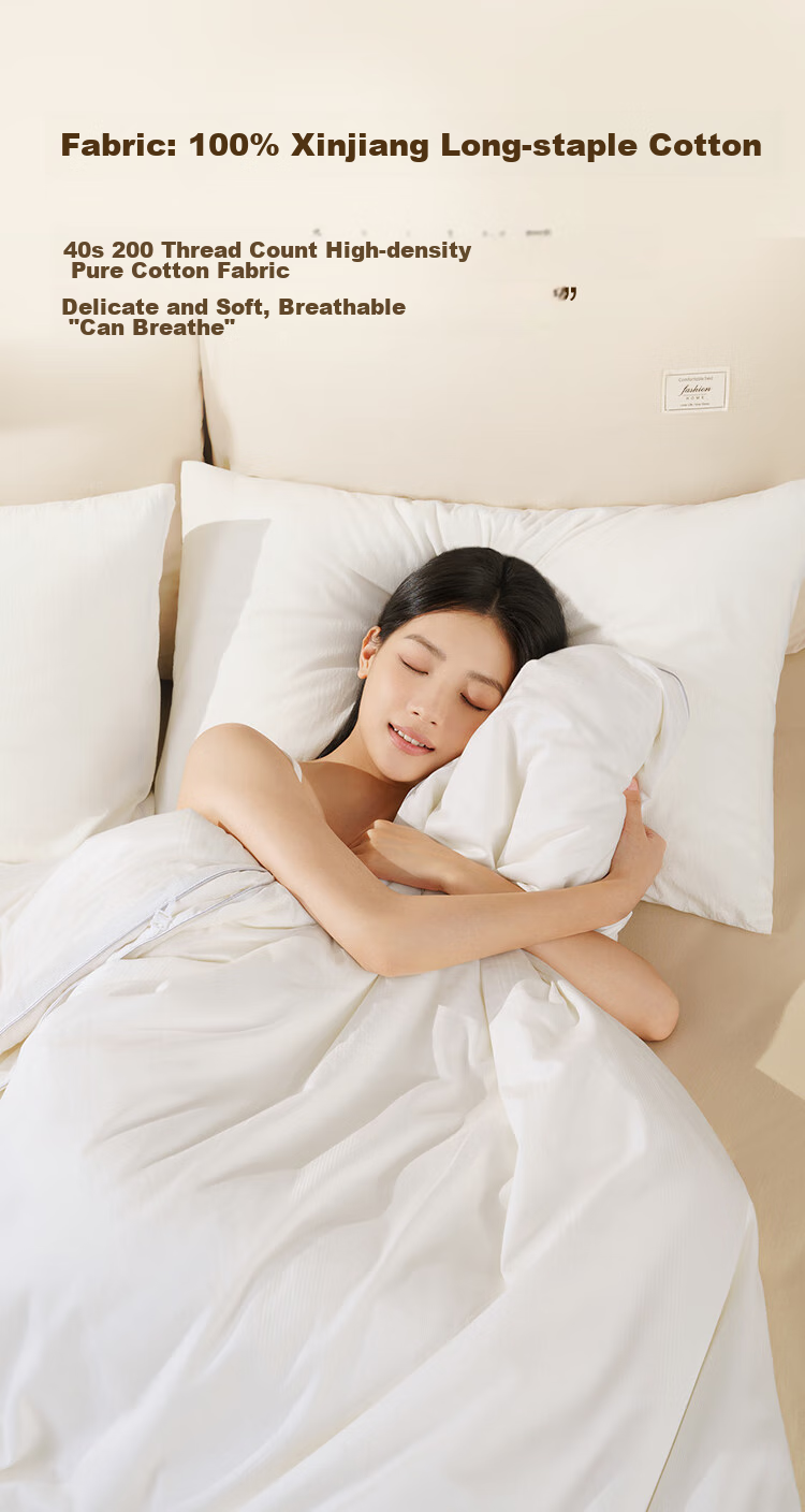 JD Original 100% Natural Silk Parent-Child Comforter Youth Edition, Two-In Duvet Winter Season, 2.2x2.4m, Approximately 8.4 Ji 10