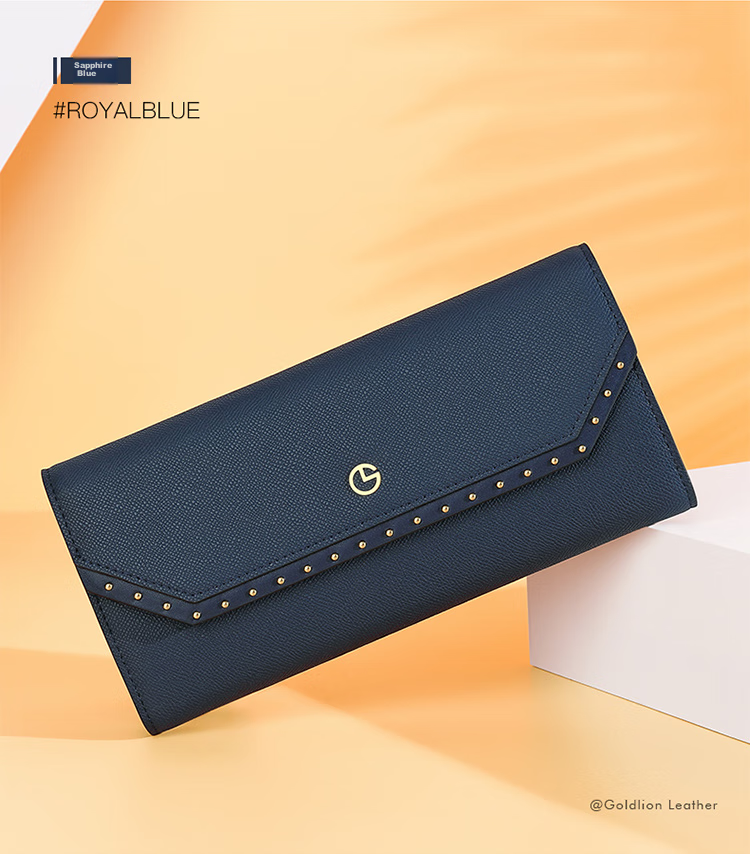 Goldlion Women's Wallet, Fashionable Long Style, Large Capacity Purse, Gift Box, Birthday Present 27