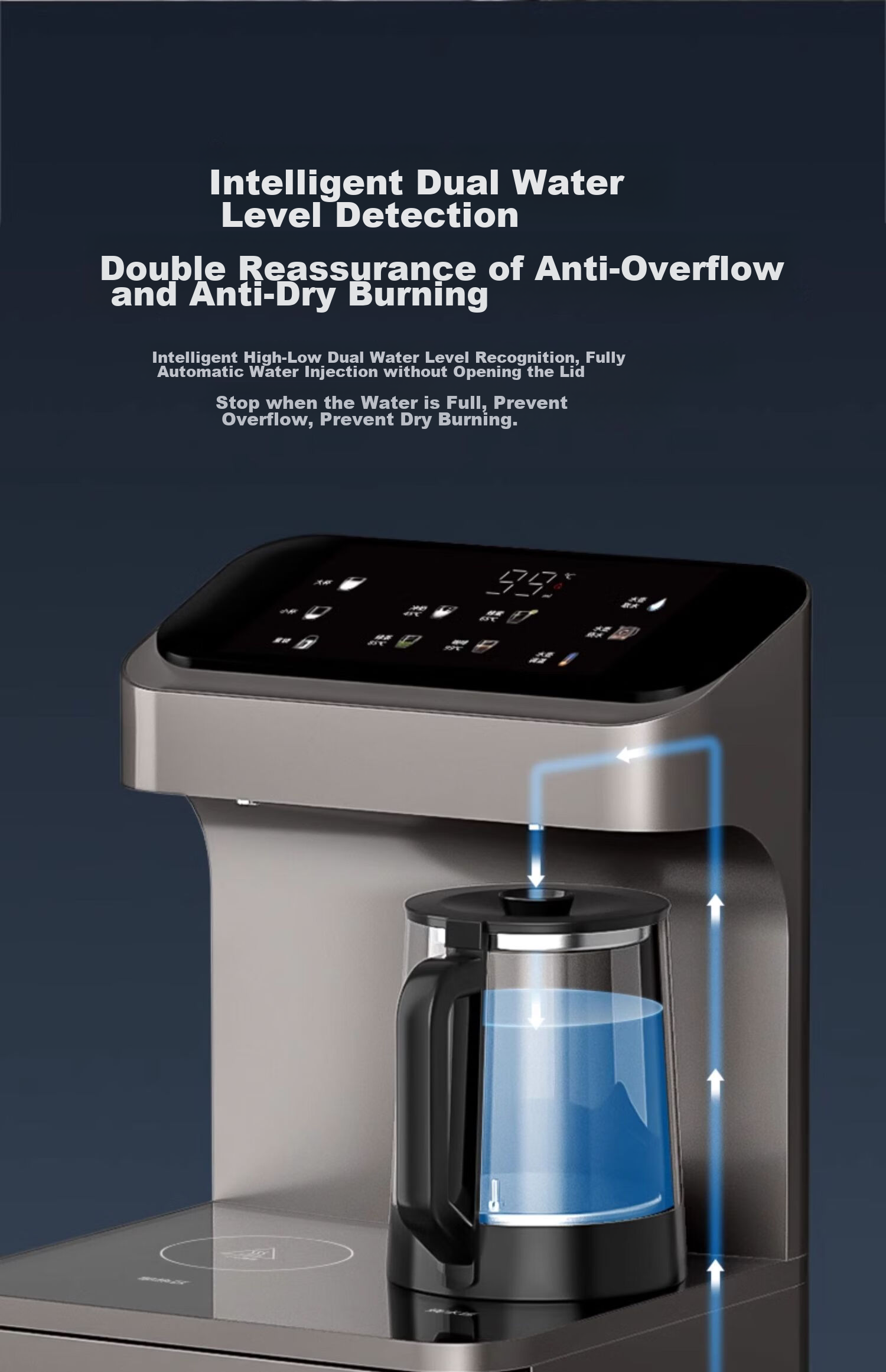PHILIPS Tea Bar Machine, Home Standing Water Dispenser, Instant Hot Water Dispenser, Heated And Temperature-Controlled Bottom-Loading Water Tank, Living Room And Office Direct Drinking Water Machine ADD8148 16